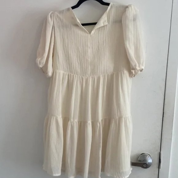 Reformation Estate Dress in Ivory - XL - Picture 5 of 5